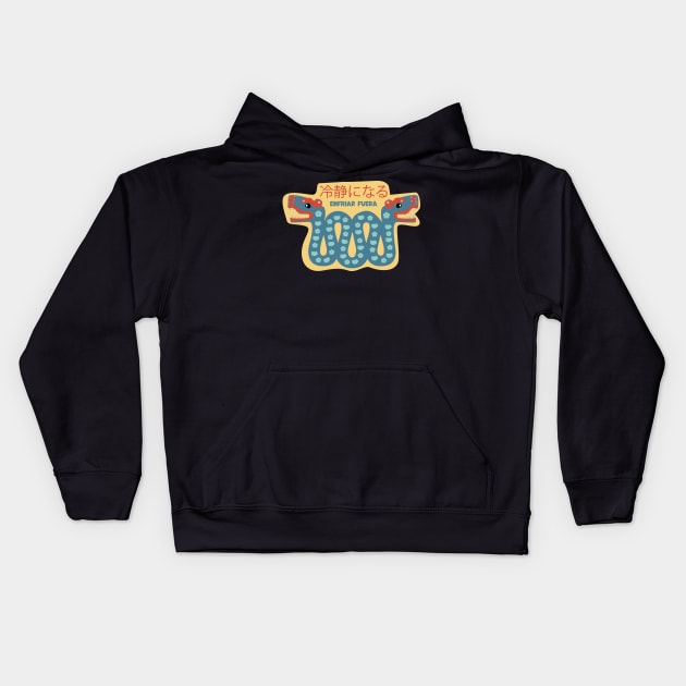 Chill Out Kids Hoodie by Edofest